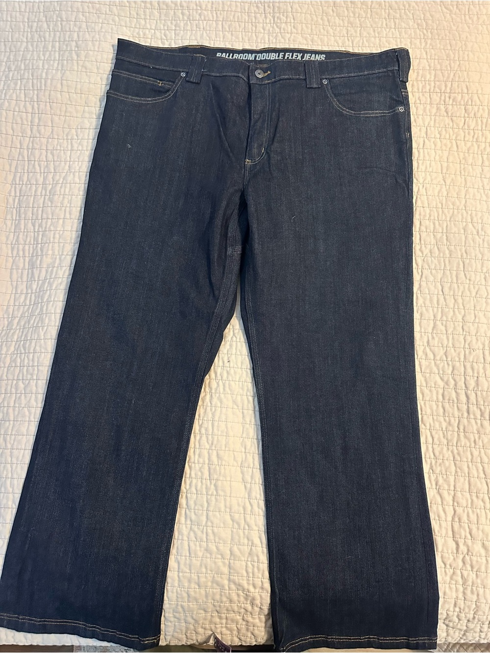 Duluth Trading Co Dark Indigo Relaxed Fit Men's Jeans